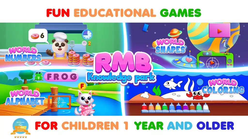 RMB Games 1: Toddler Games Zrzut ekranu 0