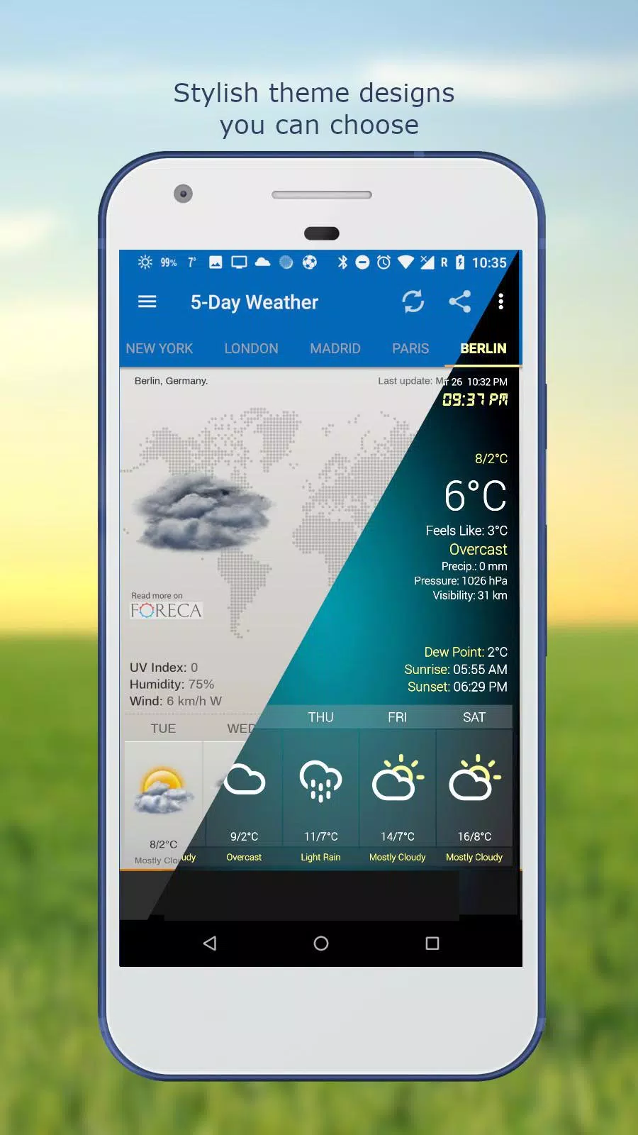 Weather & Clock Widget Screenshot 3