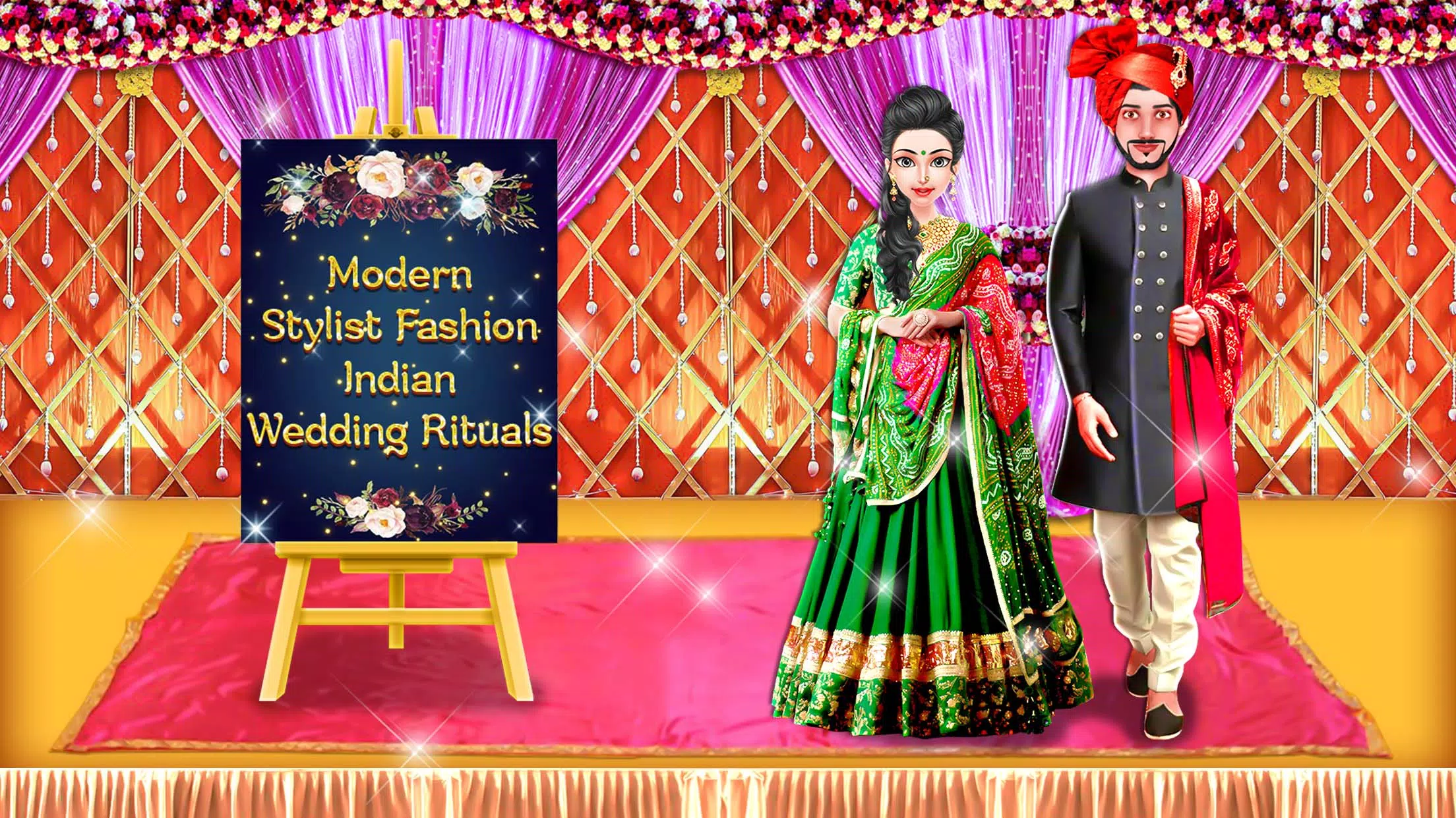 Wedding Fashion Makeup Dressup Capture d'écran 0