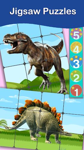 Dinosaurs Cards Games Captura de tela 2