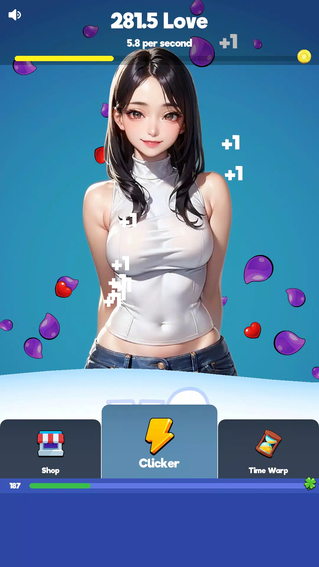 Sexy touch girls: idle clicker應用截圖第0張