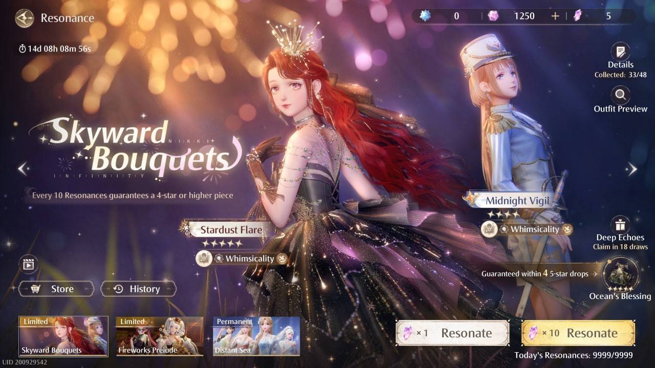 Pulls in Infinity Nikki