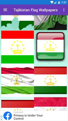 Tajikistan Flag Wallpaper: Fla Screenshot 2