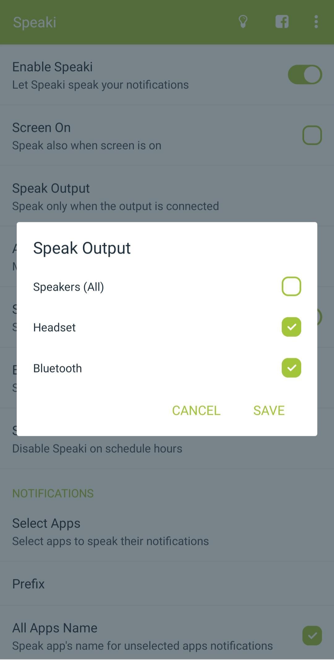 Speaki - Voice Notifications ဖန်သားပြင်ဓာတ်ပုံ 3