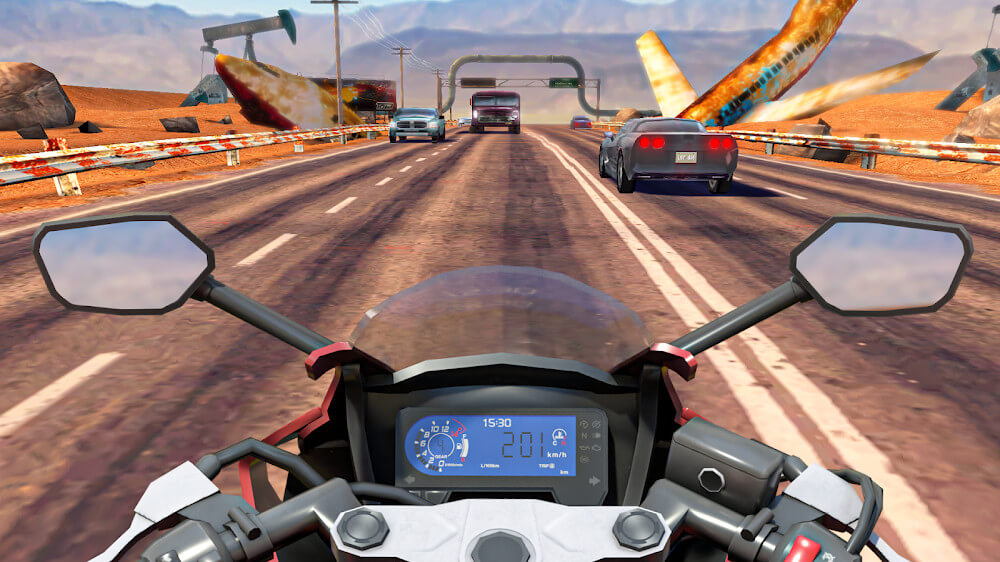 Moto Rider GO: Highway Traffic Mod Ảnh chụp màn hình 0