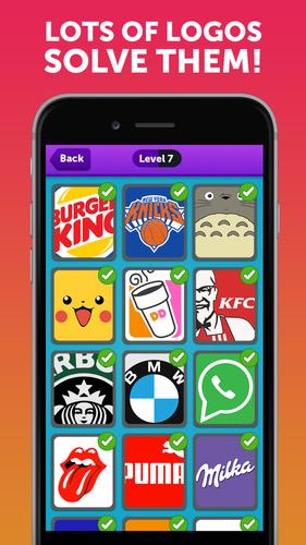 Color Mania Quiz guess logos Скриншот 1