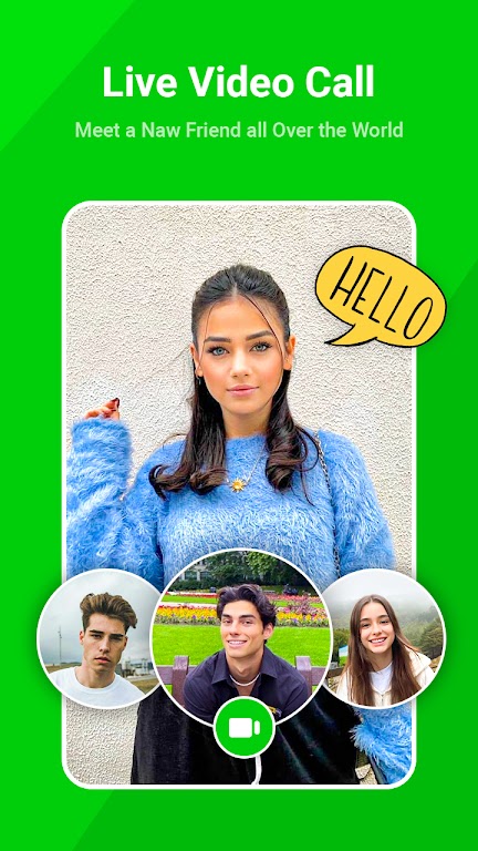 Dil MiLo - Live Video Call Captura de pantalla 2