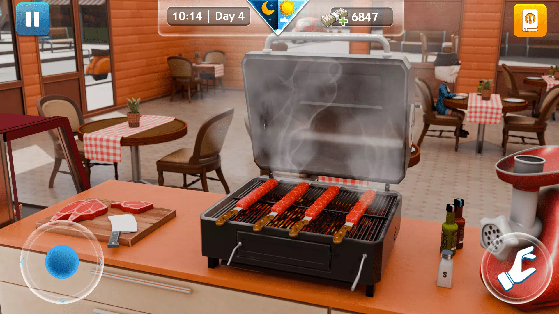 Kebab Food Chef Simulator Game Schermafbeelding 0