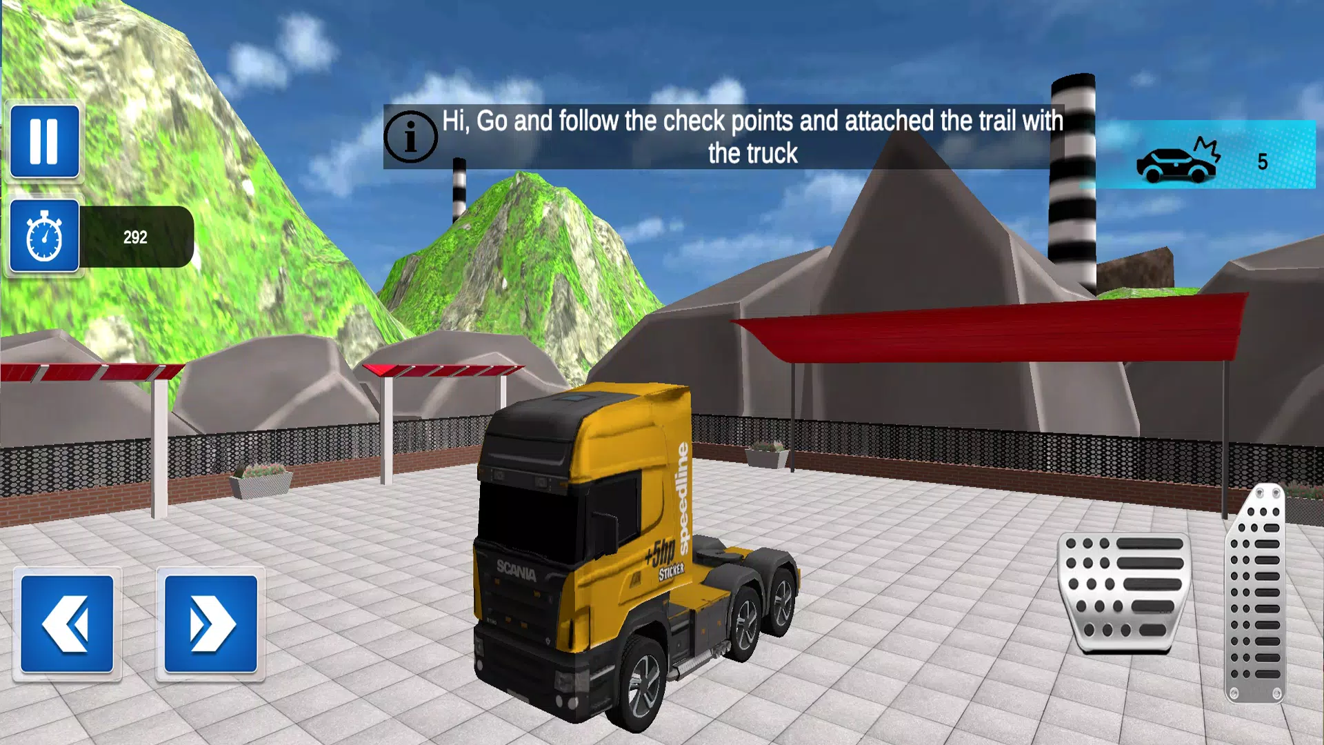 Truck Transport Game Simulator Tangkapan skrin 3