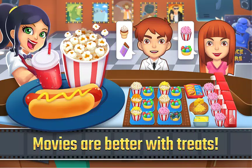 My Cine Treats Shop: Food Game应用截图第0张