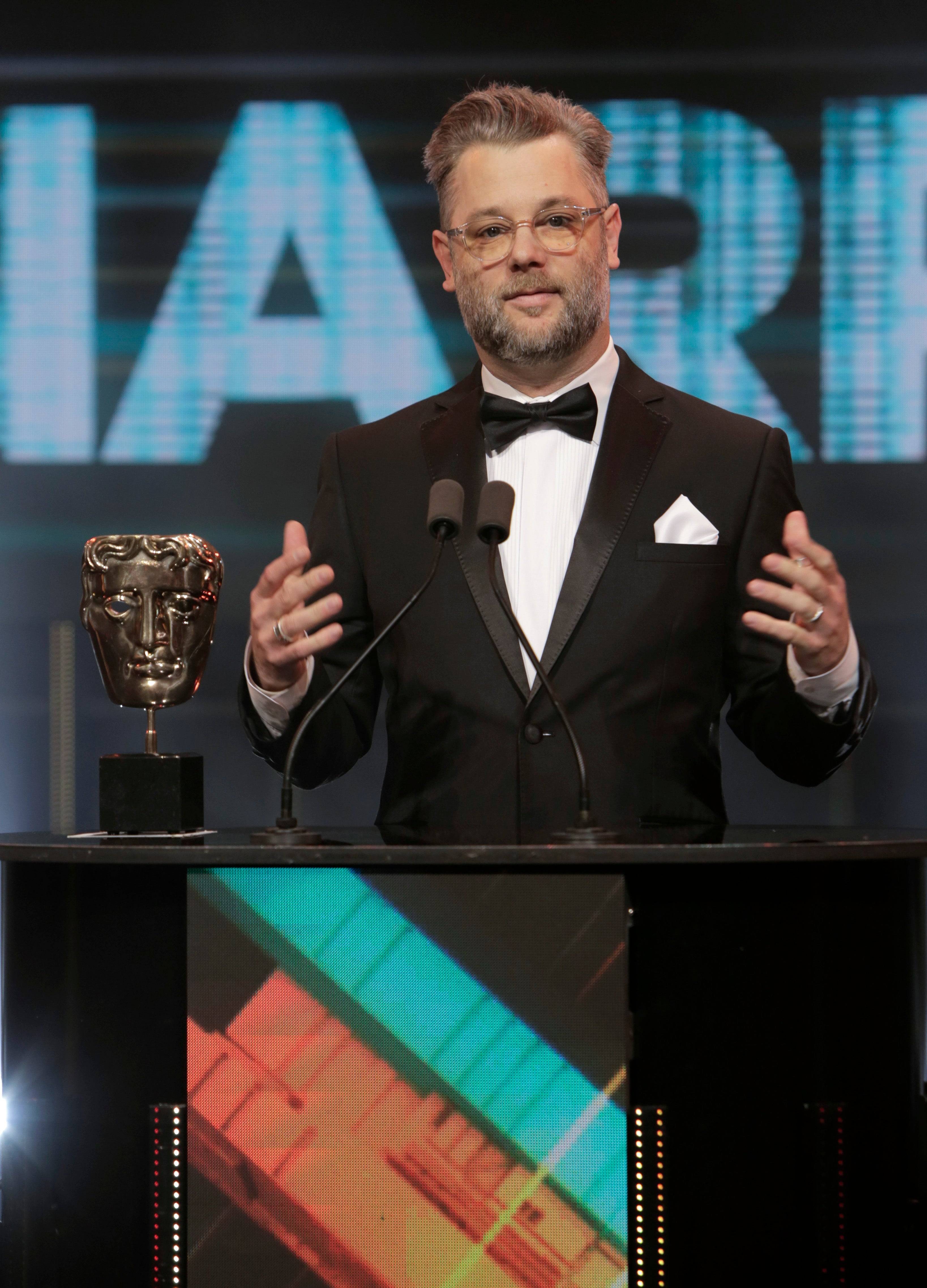 Cory Barlog. Image credit: Hannah Taylor/BAFTA via Getty Images