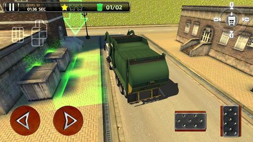 Garbage Truck Simulator 3D Racing Games 2017應用截圖第3張