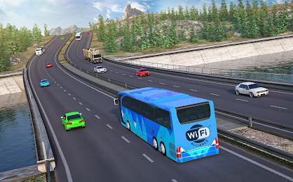 US Coach Bus Driving Game 2024 Tangkapan skrin 1