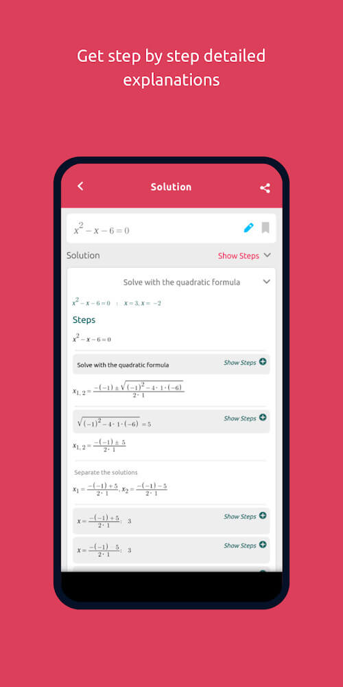 Symbolab – Solucionador Captura de tela 2