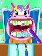 Pet Doctor Dentist Teeth Game Tangkapan skrin 1