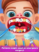 Dentist Doctor Hospital Games Capture d'écran 3