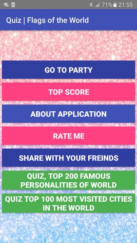 Quiz | Flags of the Countries 스크린샷 0