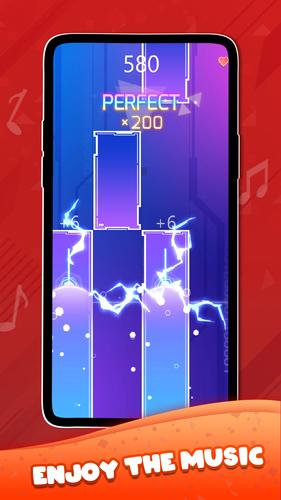 Magic Piano Rush - Music Star Captura de pantalla 1
