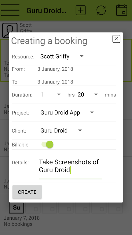 Guru Droid应用截图第2张