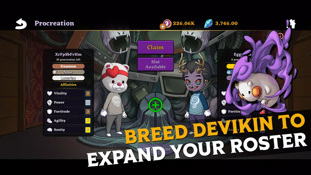 Devikins: RPG/ NFT/Crypto Game Ảnh chụp màn hình 2