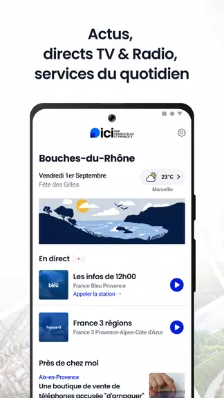 ici par France Bleu & France 3 Capture d'écran 1