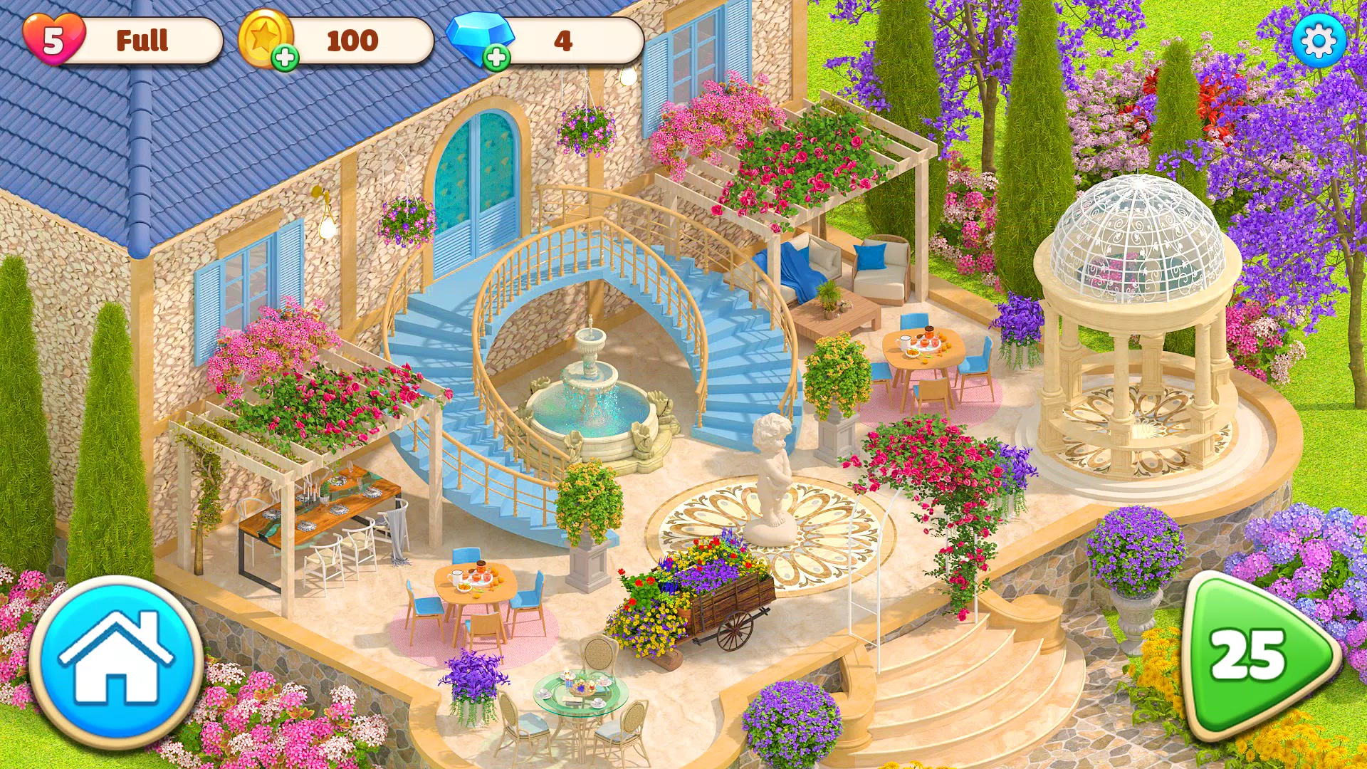 Dream Garden: Makeover Design Capture d'écran 0