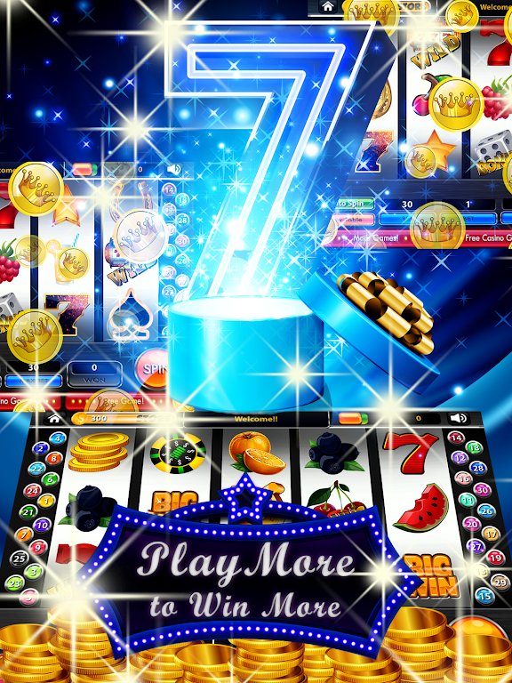 Secret 7 Slots - Free Casino スクリーンショット 1