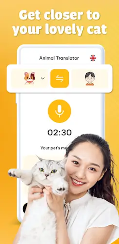 Dog & Cat Translator Prank Captura de pantalla 1