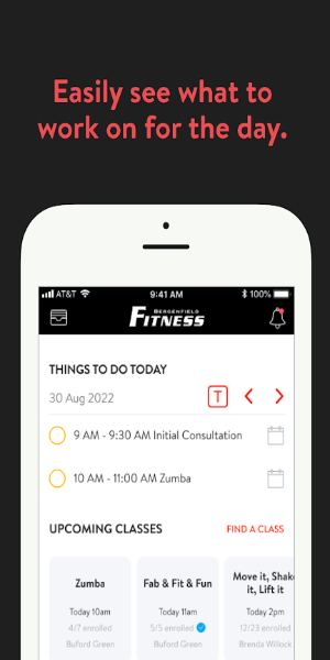 Bergenfield Fitness应用截图第1张