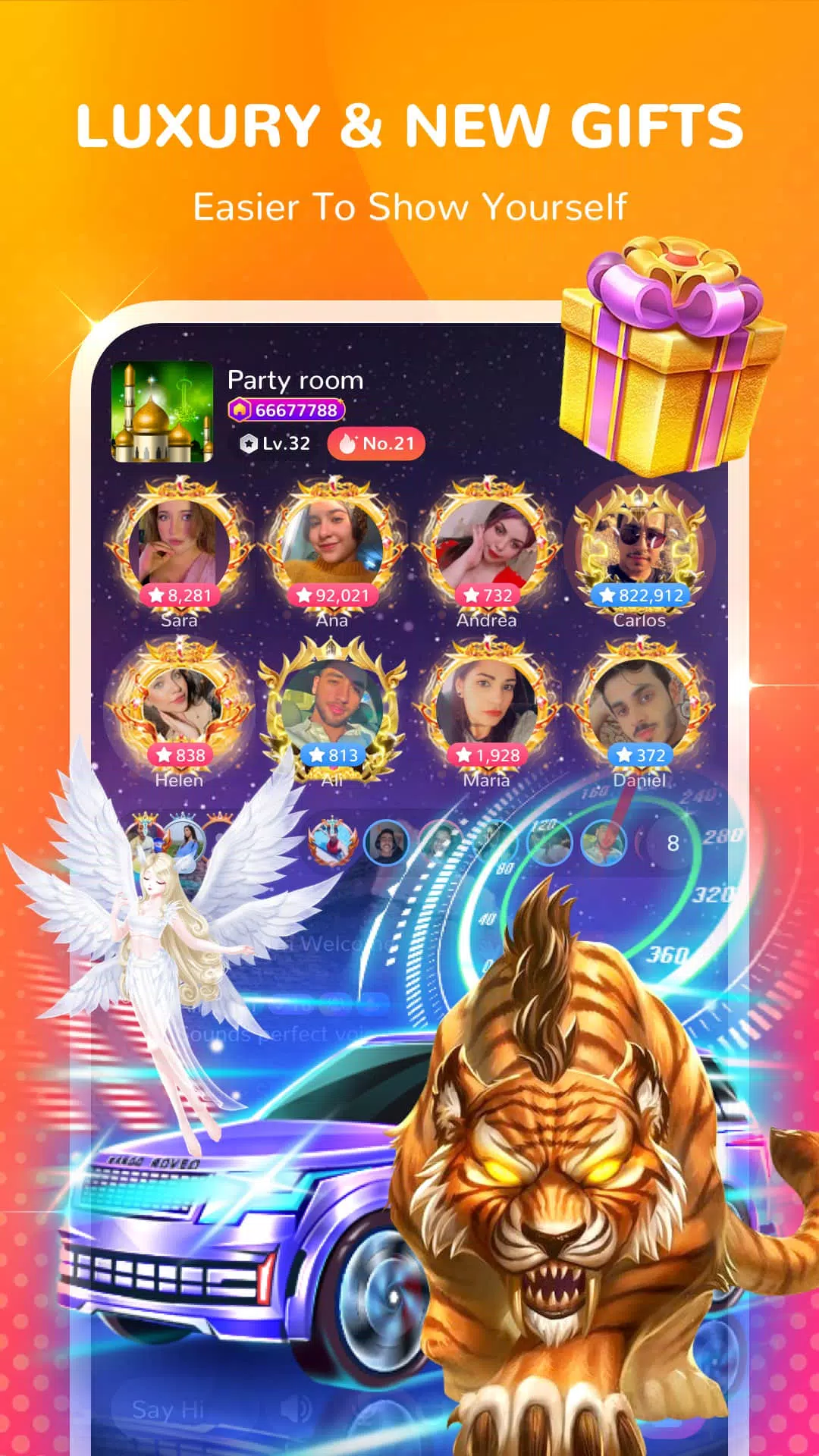 Honey Jar - Voice Chat & Party应用截图第1张
