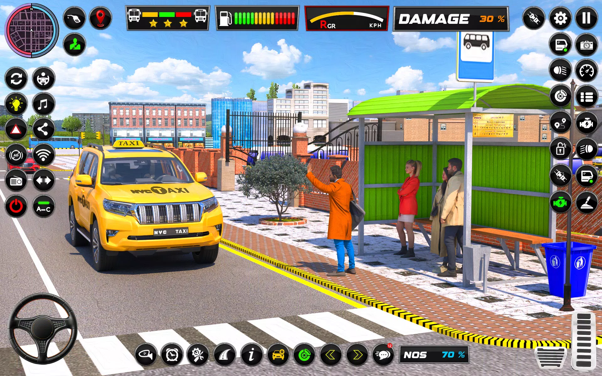 Schermata Taxi Simulator USA: City Drive 1