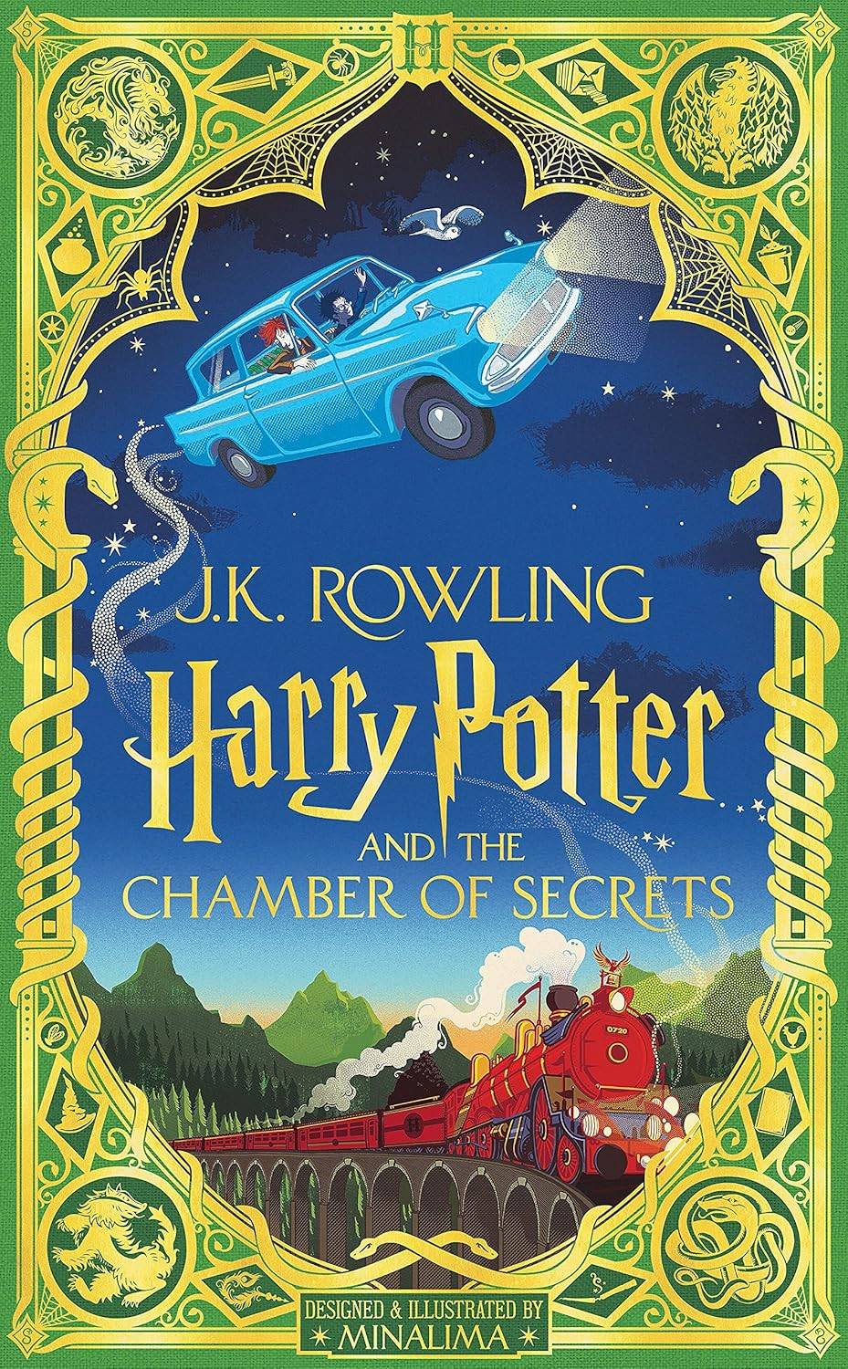 Harry Potter และ Chamber of Secrets Interactive Illustrated Edition