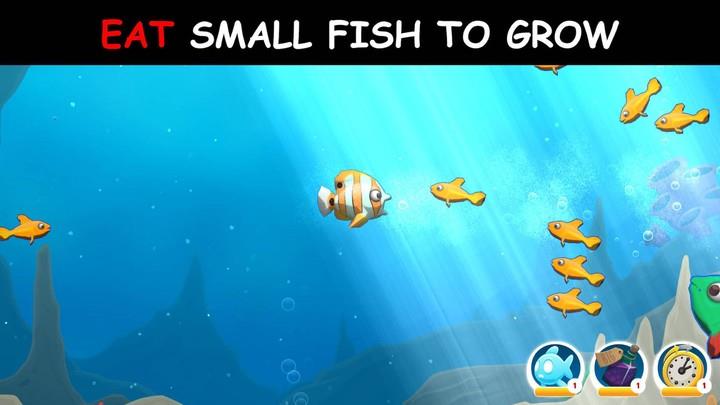 Hungry Ocean: Feed & Grow Fish Screenshot 0