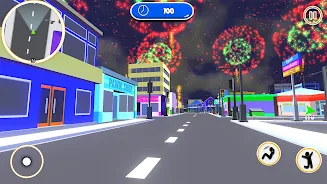 Diwali Fireworks Simulator 3D स्क्रीनशॉट 1