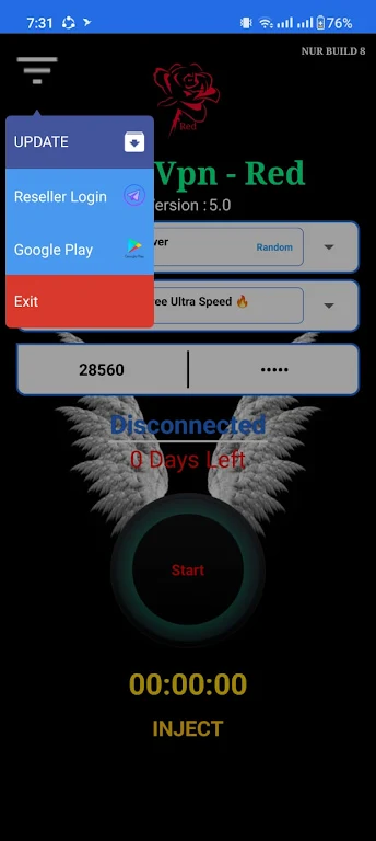Rose Vpn - RD Captura de pantalla 2