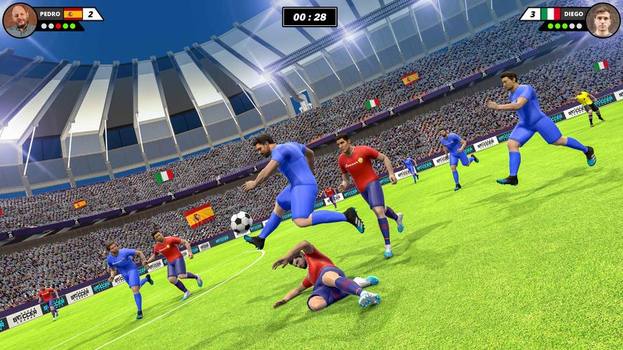 Super Soccer League Games 2023 स्क्रीनशॉट 2