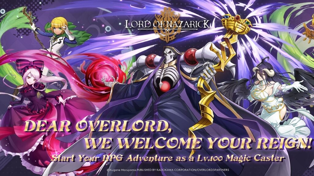 Crunchyroll ประกาศเกมมือถือ Overlord Lord Of Nazarick เปิดให้ลงทะเบียนล่วงหน้าแล้ว