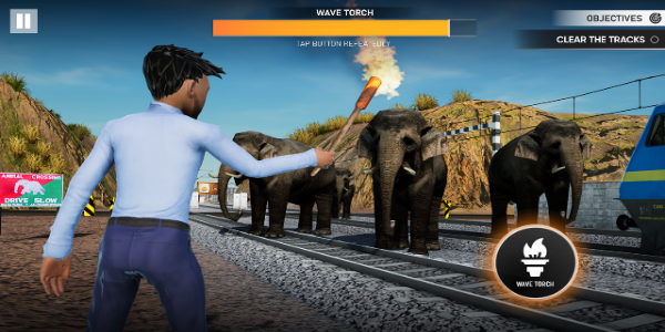 Indian Train Simulator: Game ဖန်သားပြင်ဓာတ်ပုံ 1