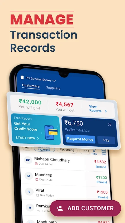 Khatabook Credit Account Book应用截图第0张
