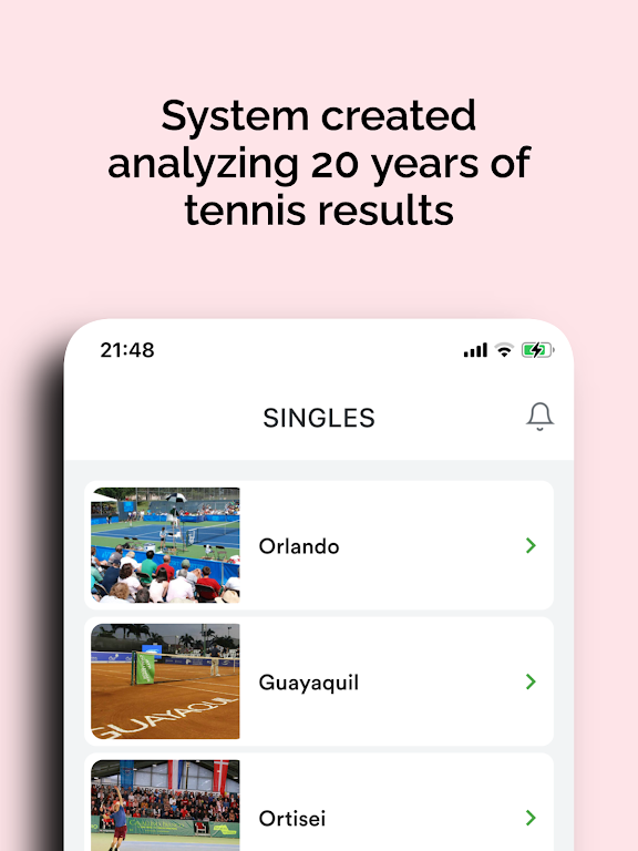 Bet Tennis Schermafbeelding 2