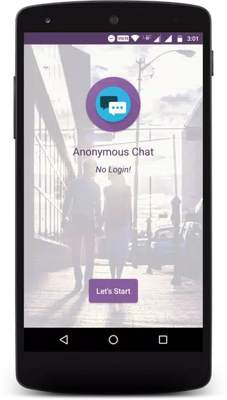 Schermata Anonymous Chat & Date for Stranger 0