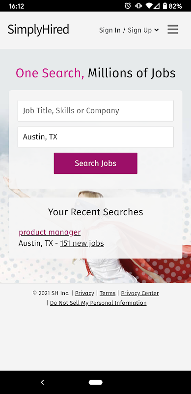 Job Search - Simply Hired Screenshot 2