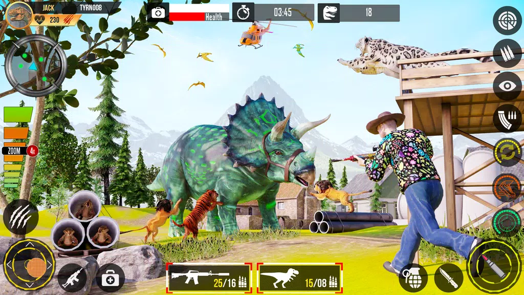 Real Dino Hunting Gun Games Скриншот 3