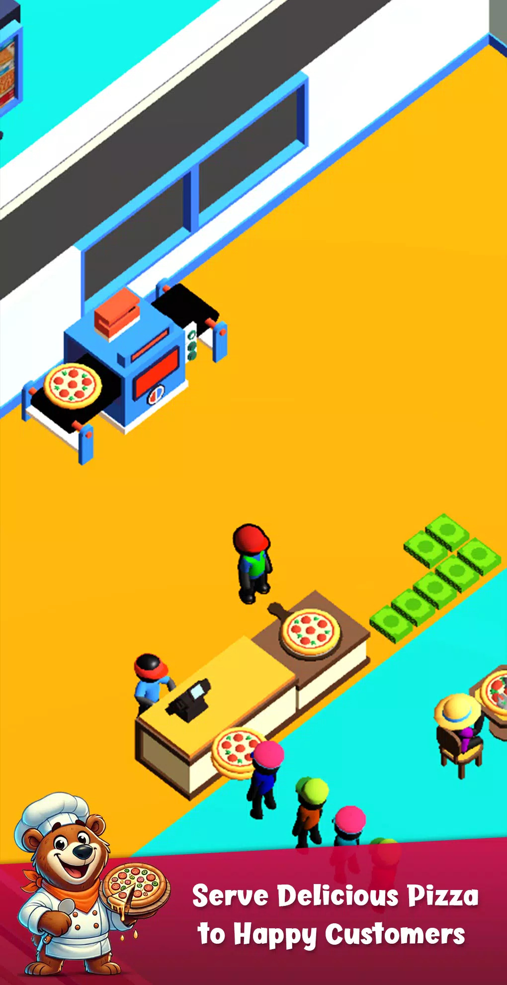 Bear Pizza Maker:Cooking Games Screenshot 0