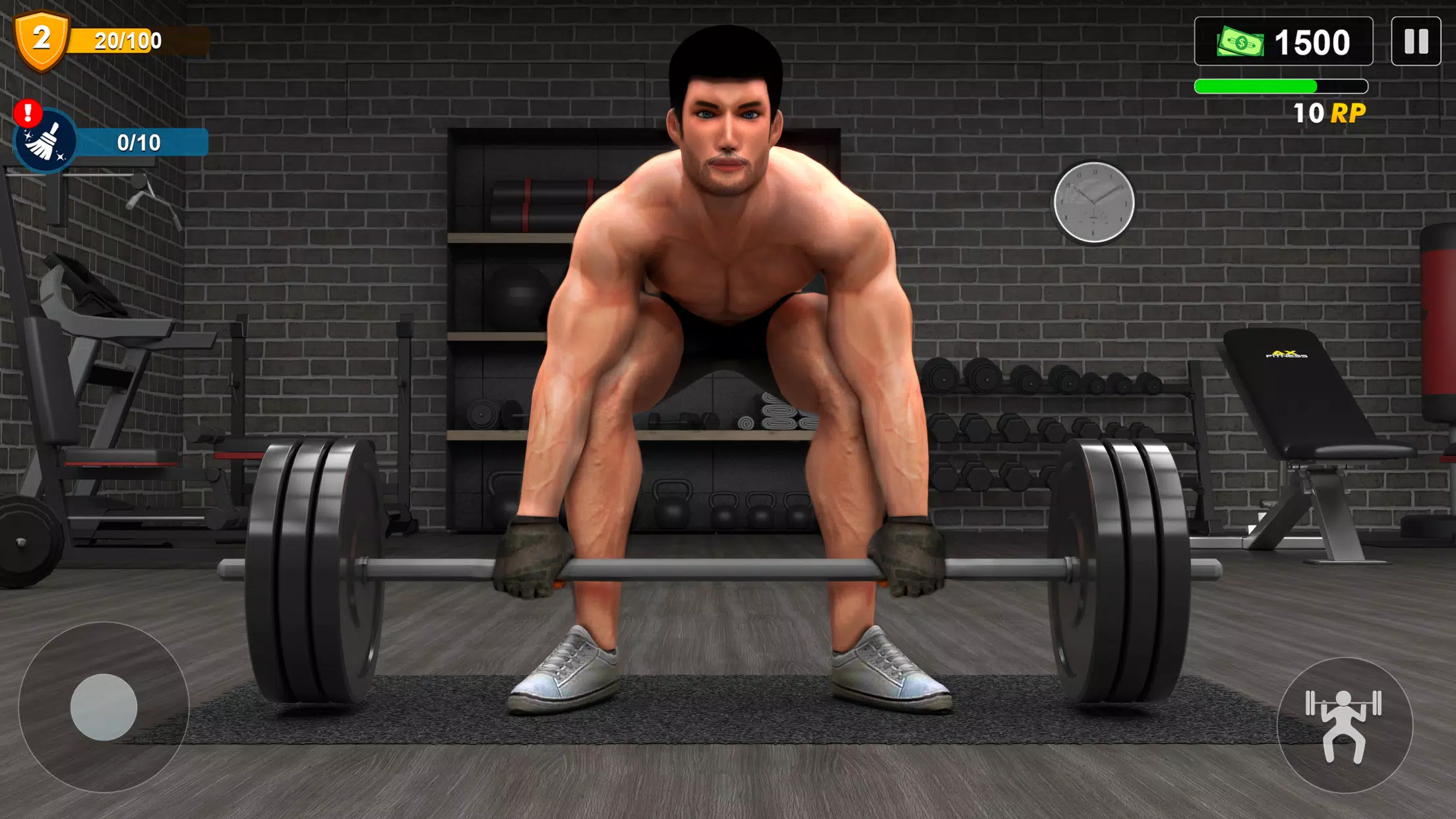Workout Gym Simulator Game 24 Zrzut ekranu 0