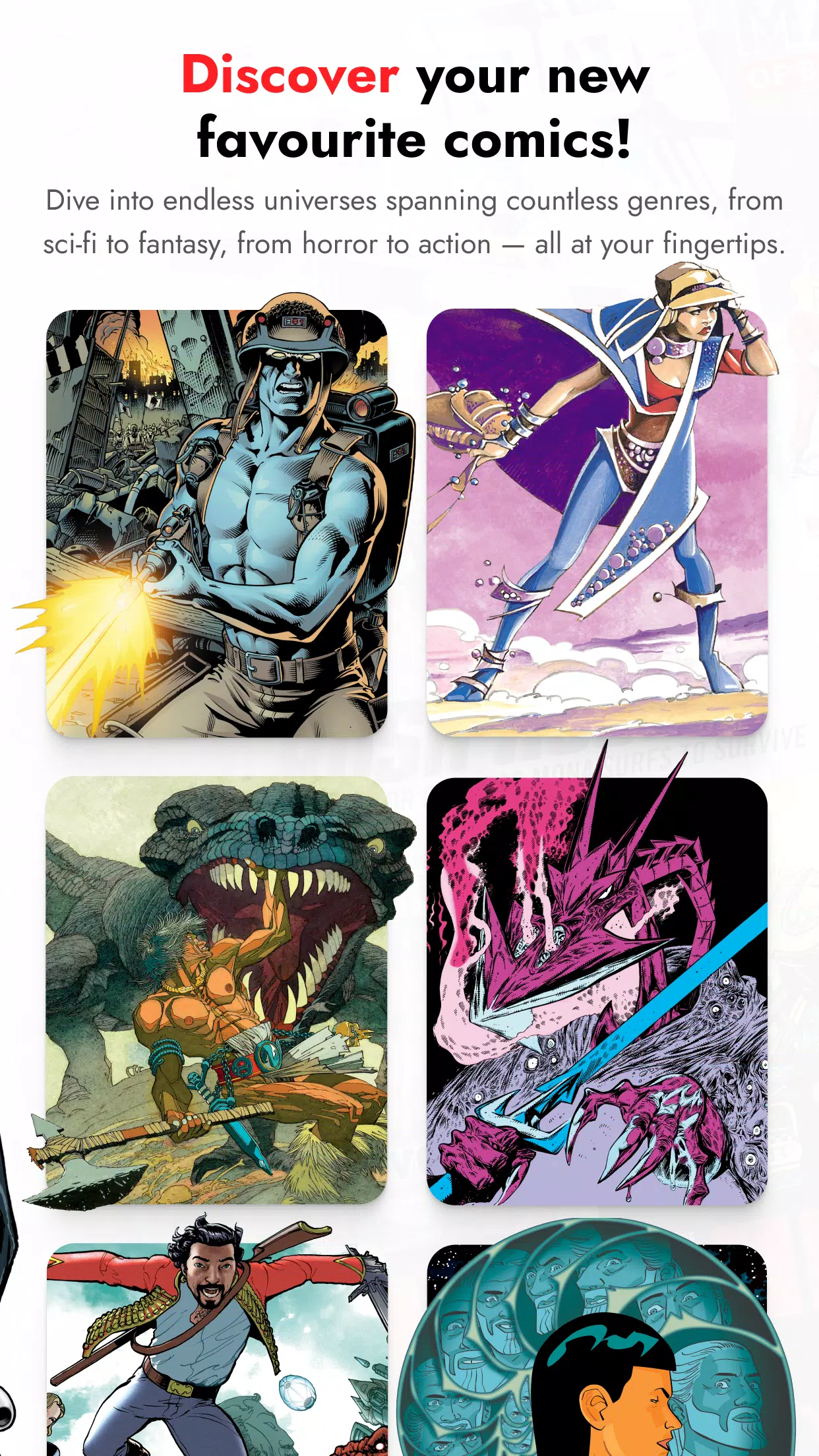 2000 AD Comics and Judge Dredd应用截图第1张