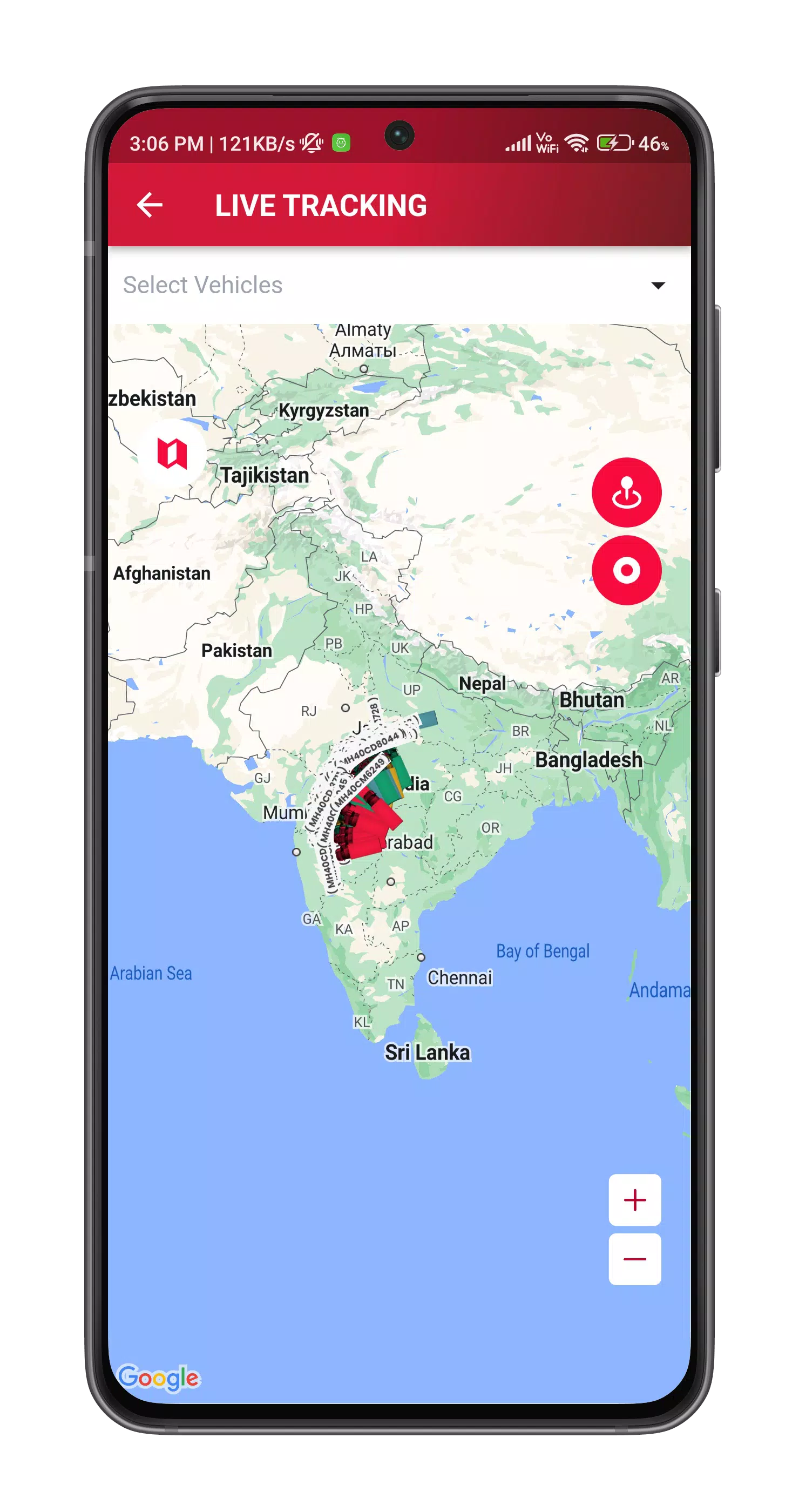 Smart Tracker GPS Tangkapan skrin 3