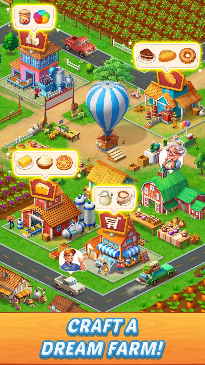 Solitaire Farm Adventure Games Ảnh chụp màn hình 1