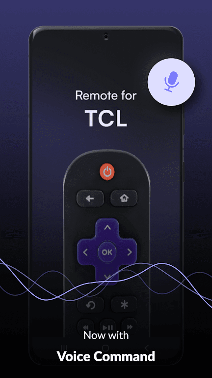 Remote control for TCL TVs Tangkapan skrin 0