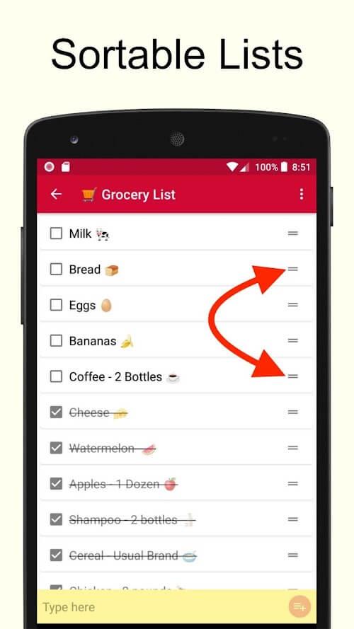 Shopping List - Simple & Easy Screenshot 3